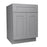 Gray Shaker Wood Sink Base Cabinet 1