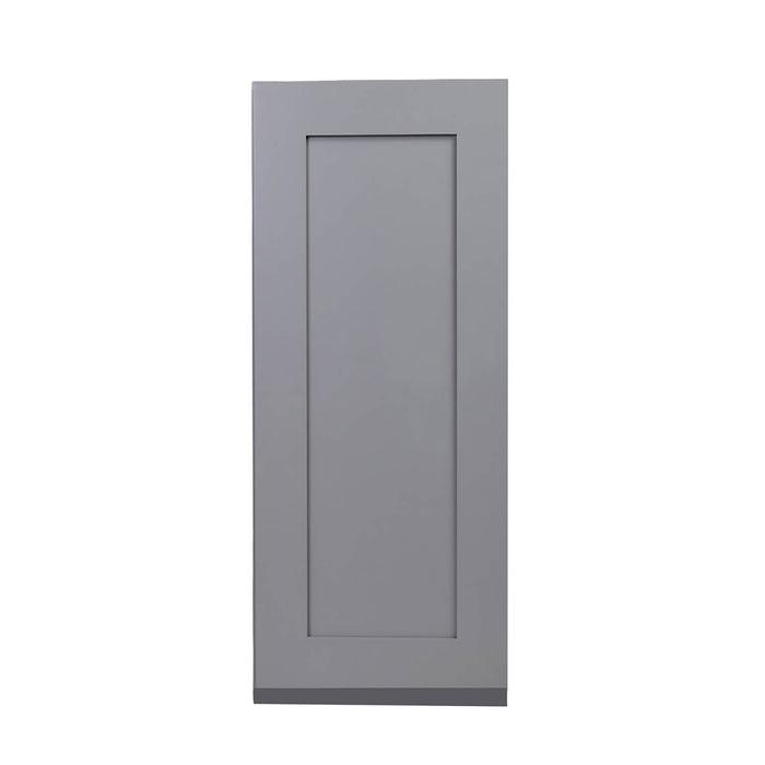 Gray Shaker Wood Wall Cabinet 1