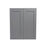 Gray Shaker Wood Wall Cabinet 1