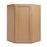 White Oak Wood Blind Wall Cabinet 1