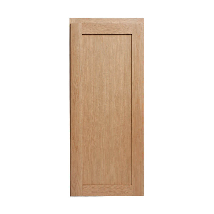 White Oak Wood Wall Cabinet 1