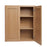 White Oak Wood Wall Cabinet 1