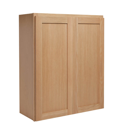 White Oak Wood Wall Cabinet 1