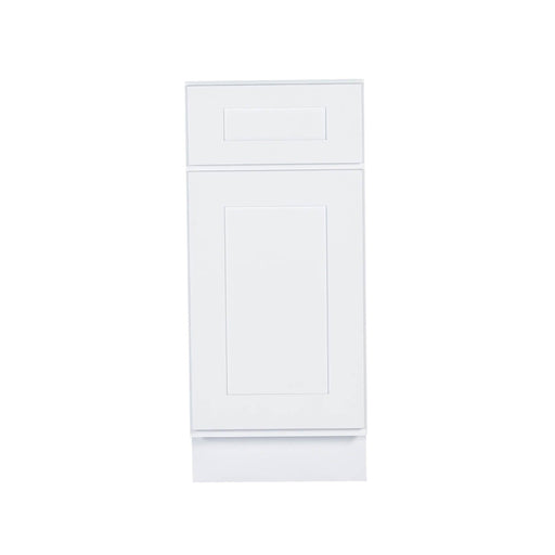 White Shaker Wood Base Cabinet 1
