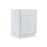 Shaker White Wood Sink Base Cabinet 1