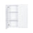 Shaker White Wood Wall Cabinet 1