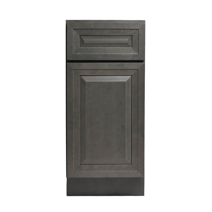 Ash Gray Wood Base Cabinet 1