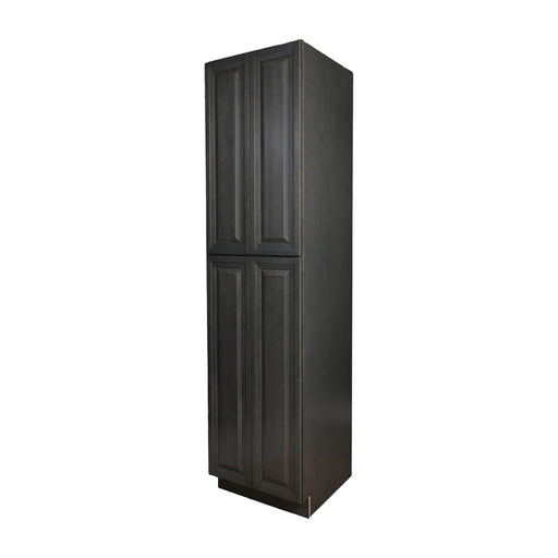 Ash Gray Wood Oven Cabinet 1