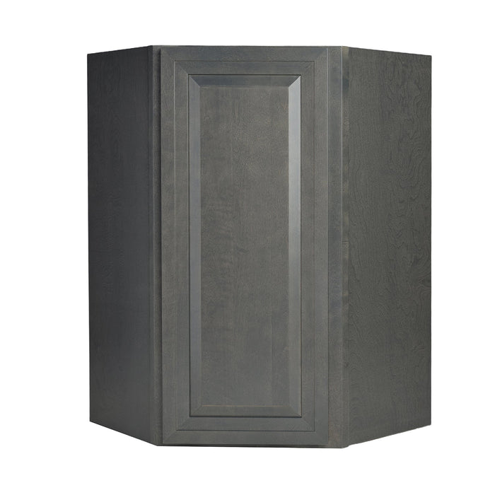 Ash Gray Wood Blind Wall Cabinet 1