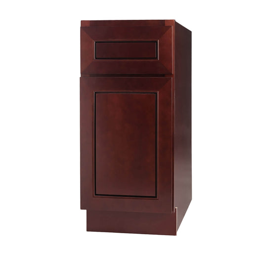 Chocolate Mahogany Wood Base Cabinet 1