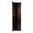Chocolate Mahogany Wood Pantry Cabinet 1