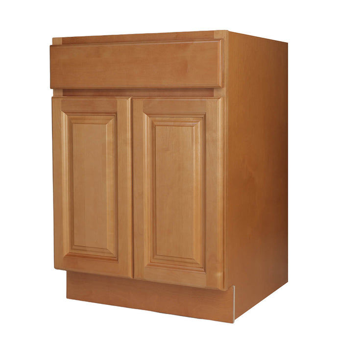 Sunset Birch Wood Sink Base Cabinet 1