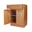 Sunset Birch Wood Base Cabinet 1