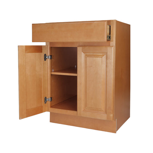 Sunset Birch Wood Base Cabinet 1