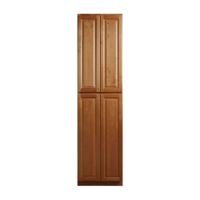 Sunset Birch Wood Pantry Cabinet 1
