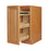 Sunset Birch Wood Pull Out Base Cabinet 1