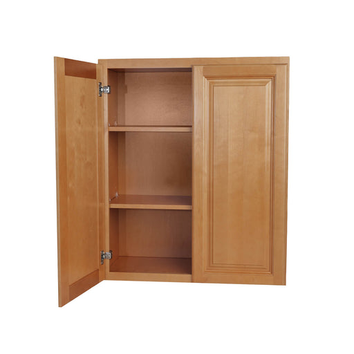 Sunset Birch Wood Wall Cabinet 1