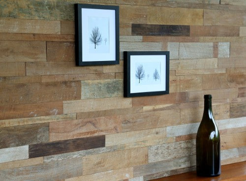 Rimba Wood Natural Tile Distressed 2