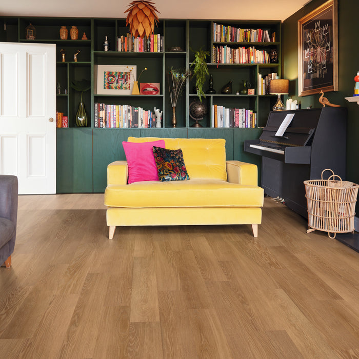 Wood Honey Limed Oak Vinyl Tile Textured 4