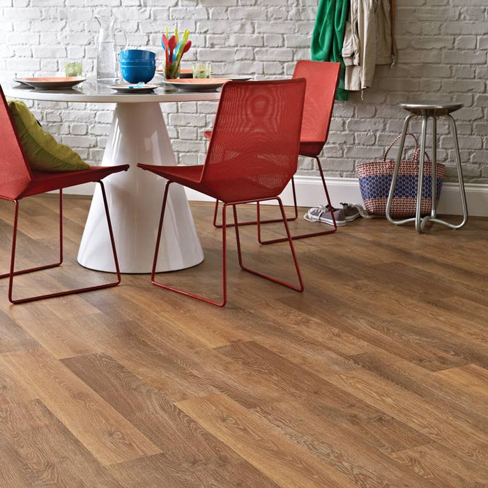 Vinyl Classic Limed Oak Vinyl Tile Textured 3