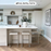 Vinyl Lime Washed Oak Vinyl Tile Textured 4