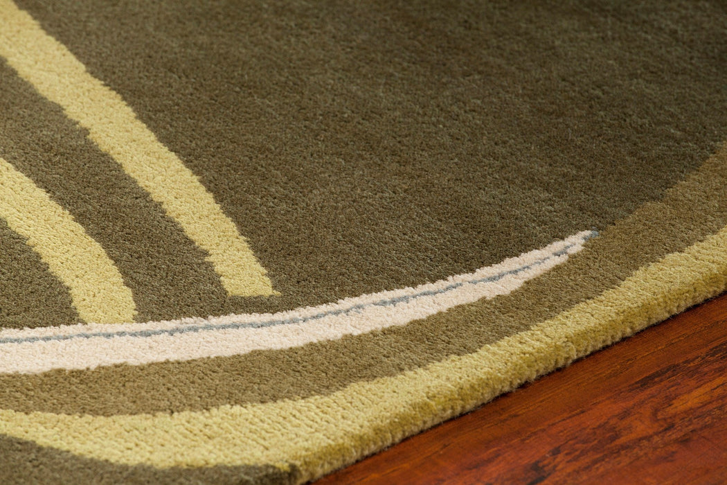 Wool 6302 Area Rug Textured 3