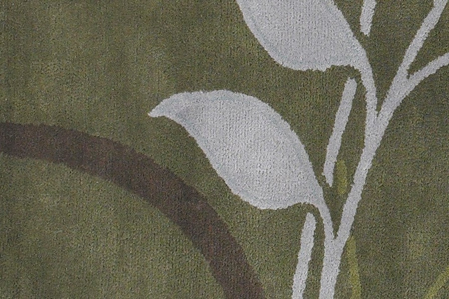 Wool 6302 Area Rug Textured 4