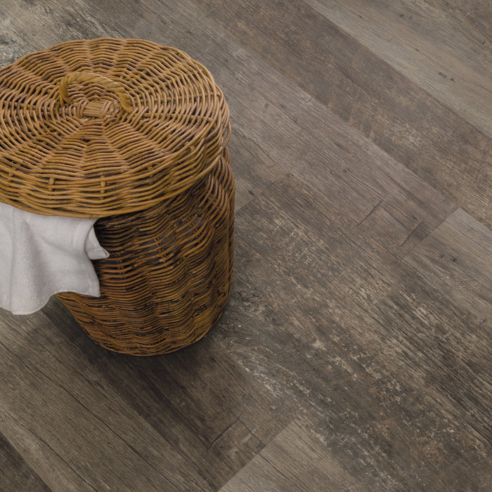 Vinyl Reclaimed Redwood Vinyl Tile Polyurethane 2