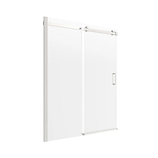 Lagoon Glass & Aluminum Brushed Nickel Shower Door Brushed Nickel 1