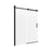 Lagoon Glass & Aluminum Matte Black Shower Door Matte Black 1