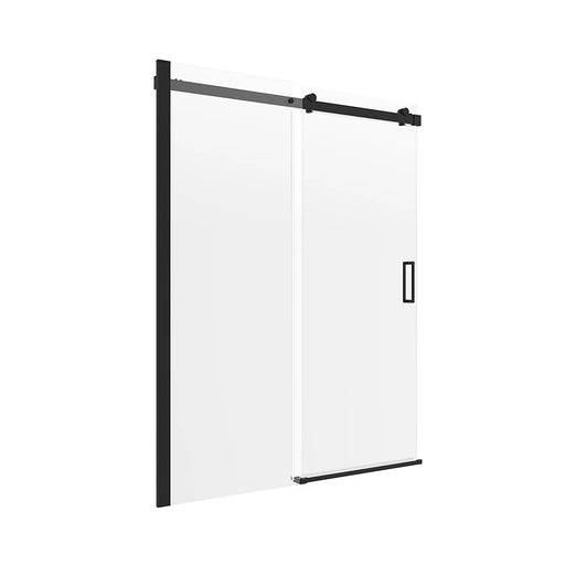 Lagoon Glass & Aluminum Matte Black Shower Door Matte Black 1