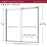 Lagoon Glass & Aluminum Silver Shower Door Silver 2