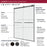 Lagoon Glass & Aluminum Gun Metal Grey Shower Door Gun Metal Grey 3