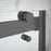 Lagoon Glass & Aluminum Gun Metal Grey Shower Door Gun Metal Grey 3