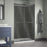 Lagoon Glass & Aluminum Gun Metal Grey Shower Door Gun Metal Grey 7