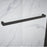 Lagoon Glass & Aluminum Matte Black Shower Door Matte Black 2