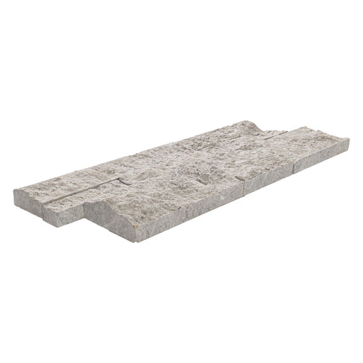 XL Rockmount Stacked Stone Panel Marble Laguna Gray Ledgestone Split Face 1