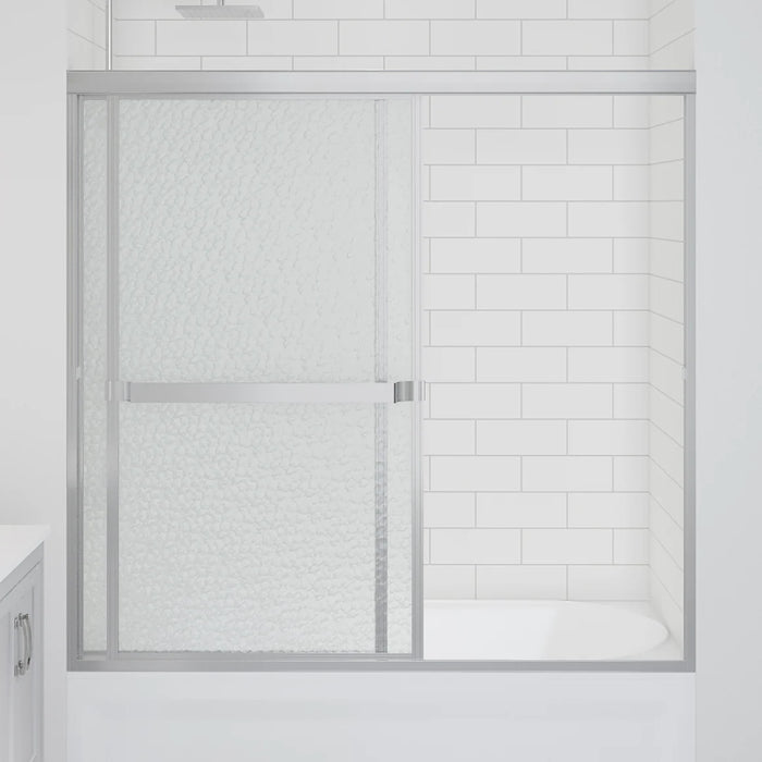 Lakeside Glass & Aluminum Silver Shower Door Silver 8
