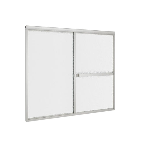 Lakeside Glass & Aluminum Silver Shower Door Silver 1