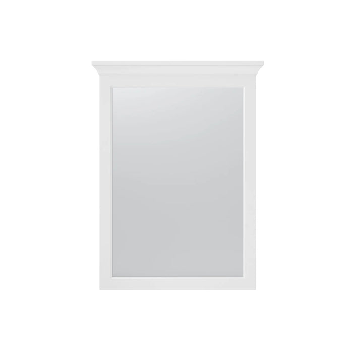Lawson Wood White Bathroom Mirror White 4