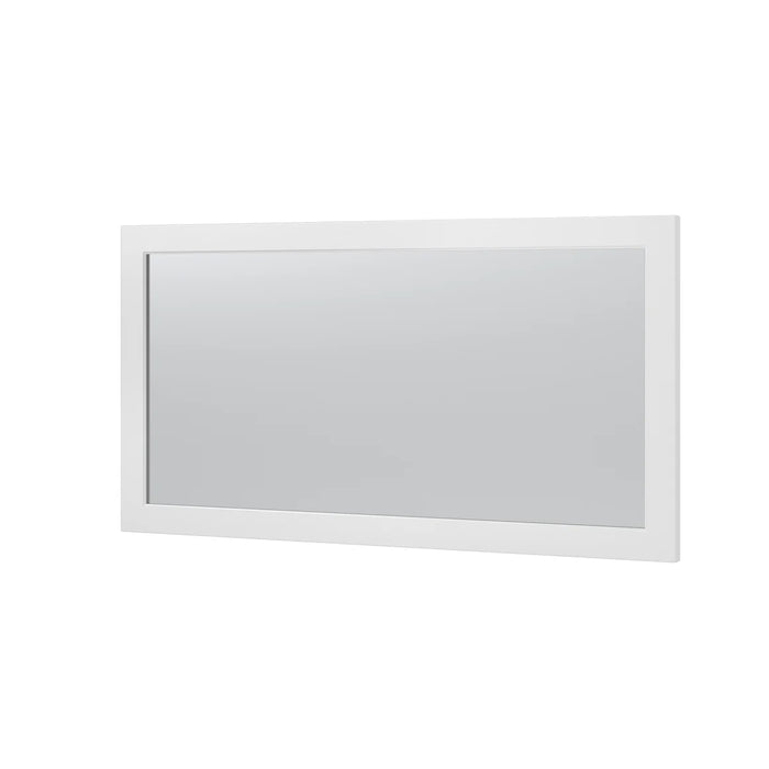 Lawson Wood White Bathroom Mirror White 4