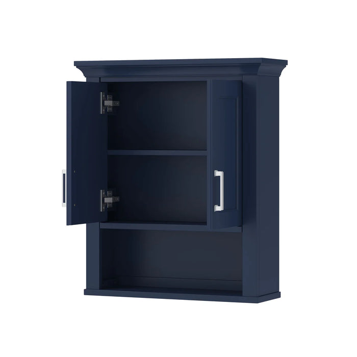 Lawson Wood Aegean Blue Bathroom Cabinet Aegean Blue 3