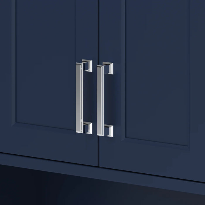 Lawson Wood Aegean Blue Bathroom Cabinet Aegean Blue 5