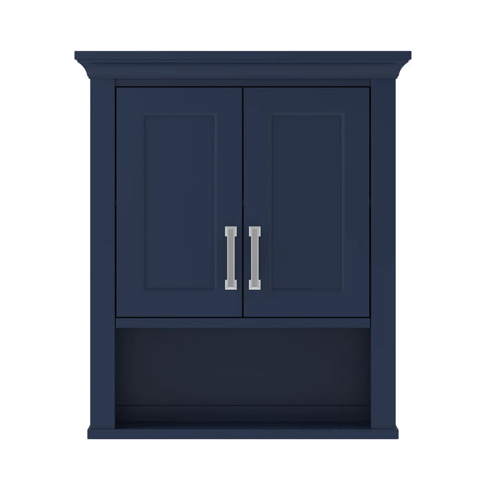 Lawson Wood Aegean Blue Bathroom Cabinet Aegean Blue 1
