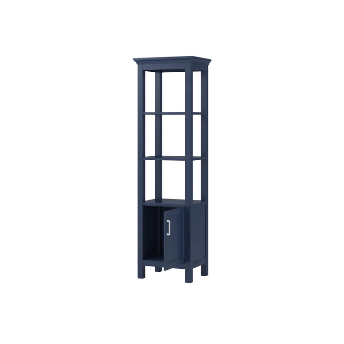 Lawson Wood Aegean Blue Linen Cabinet Aegean Blue 3