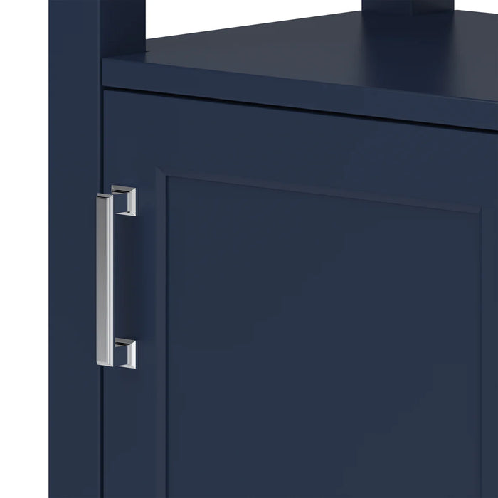 Lawson Wood Aegean Blue Linen Cabinet Aegean Blue 4