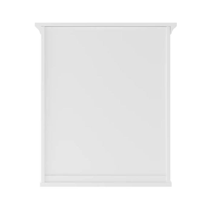 Lawson Wood White Bathroom Cabinet White 6
