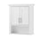 Lawson Wood White Bathroom Cabinet White 1