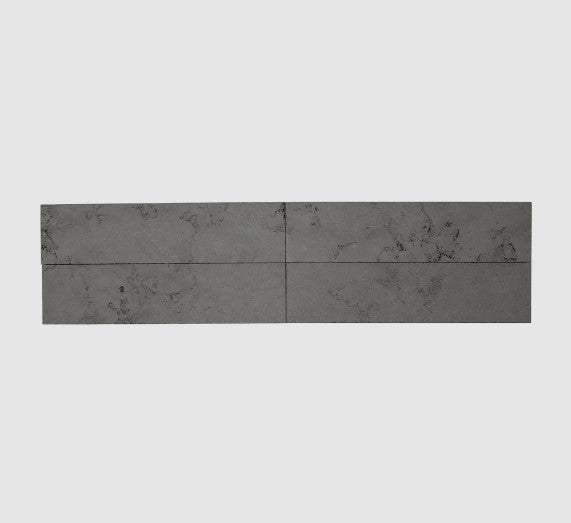Layla Dark Limestone Tile - Textured 3" x 12"