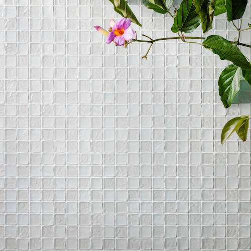 Lava Mosaic Textured Glass